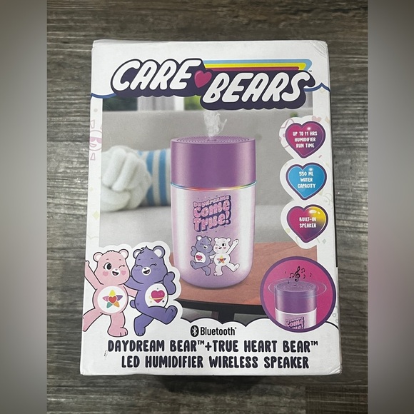 REMOVING TODAY FINAL PRICE Care Bear LED Humidifier & Wireless Speaker Bluetooth - Picture 3 of 5